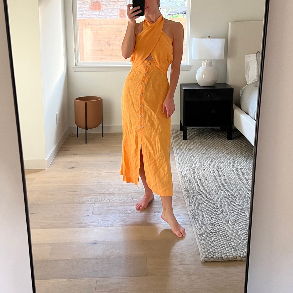 Nanushka linen dress